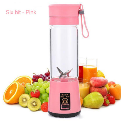 Portable Juicer Mixer Electric Handheld Juicer USB Rechargeable