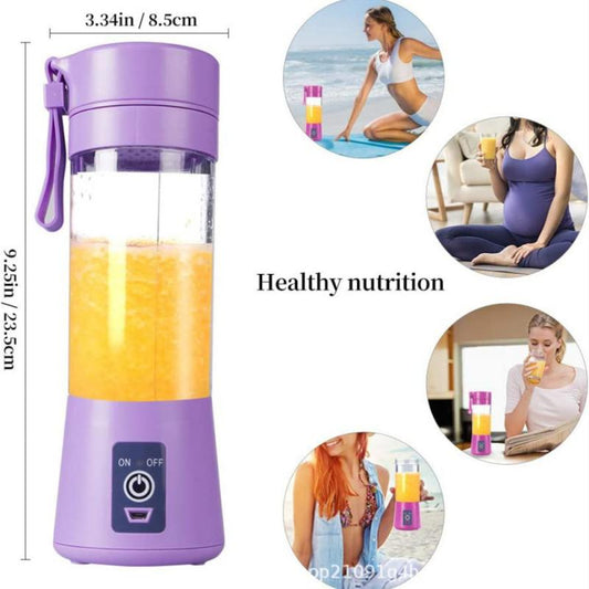 Portable Juicer Mixer Electric Handheld Juicer USB Rechargeable